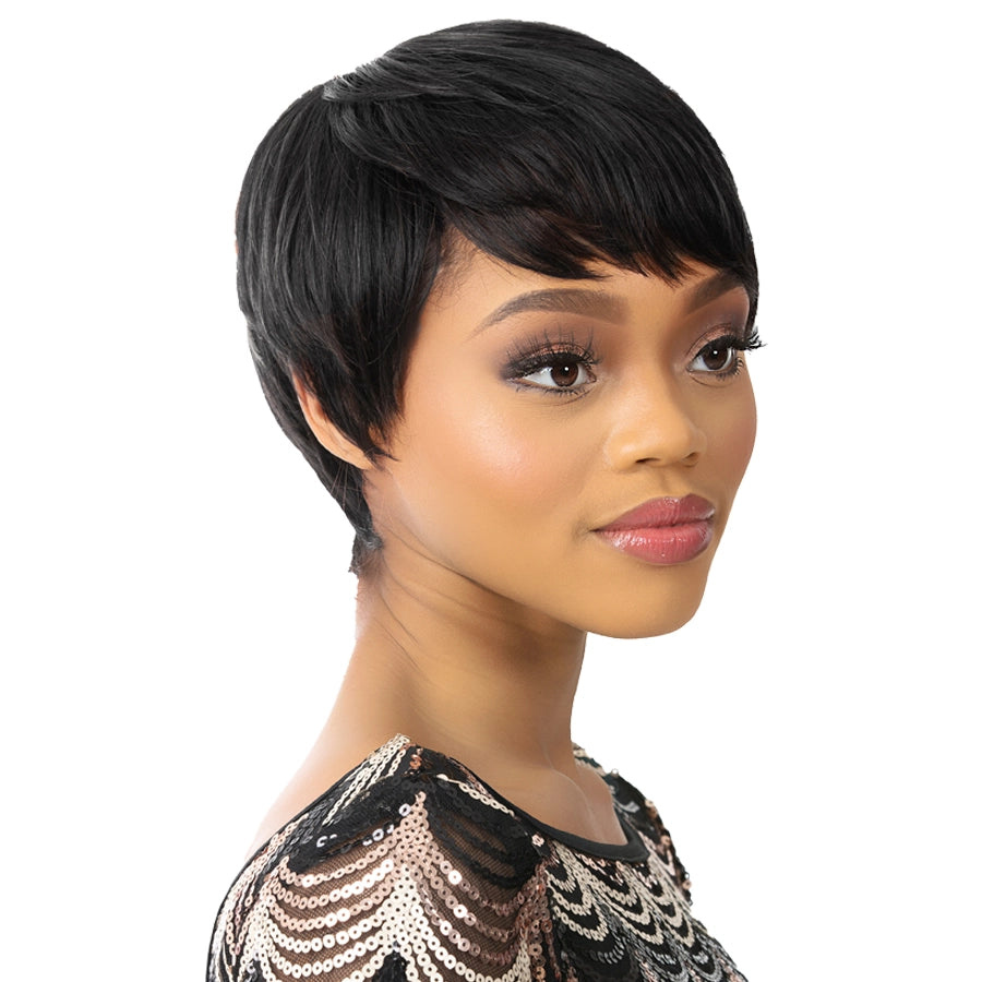 IT'S A WIG NUTIQUE 100 HUMAN HAIR HH DONICA Hair Joy Beauty Supply