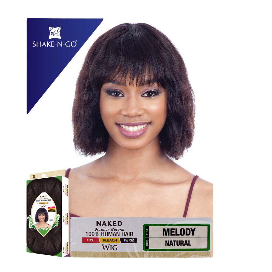 ShakeNGo, NAKED 100 Human Hair MELODY Hair Joy Beauty Supply