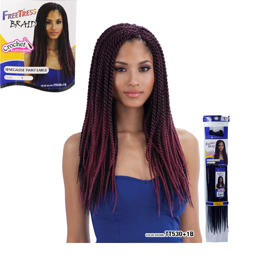 Shake-N-Go, FreeTress Braid - Senegalese Twist Large