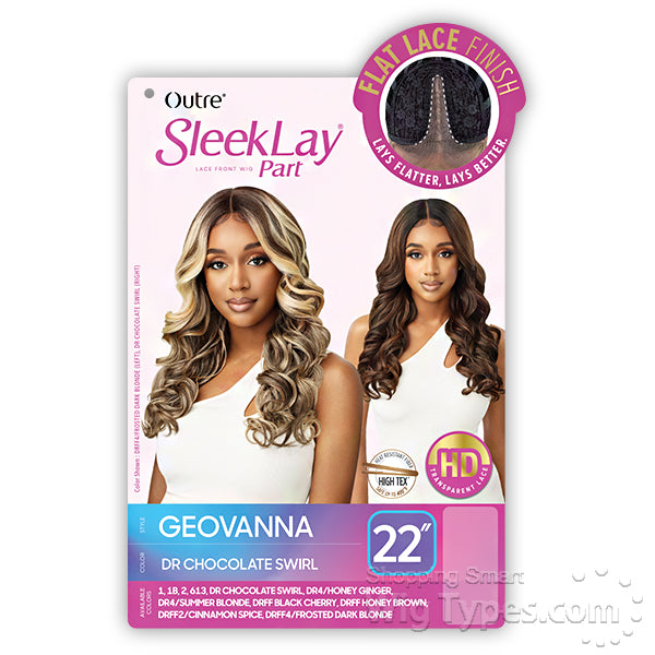 OUTRE - SLEEK LAY PART LACE FRONT WIG - GEOVANNA