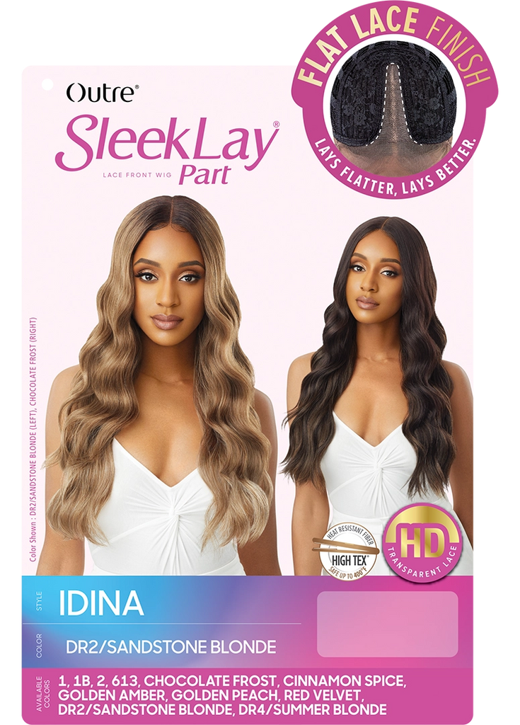 OUTRE - SLEEK LAY PART LACE FRONT WIG - IDINA