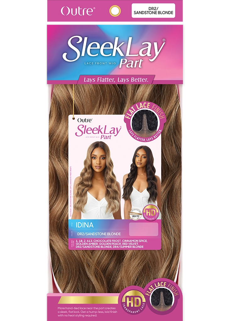 OUTRE - SLEEK LAY PART LACE FRONT WIG - IDINA
