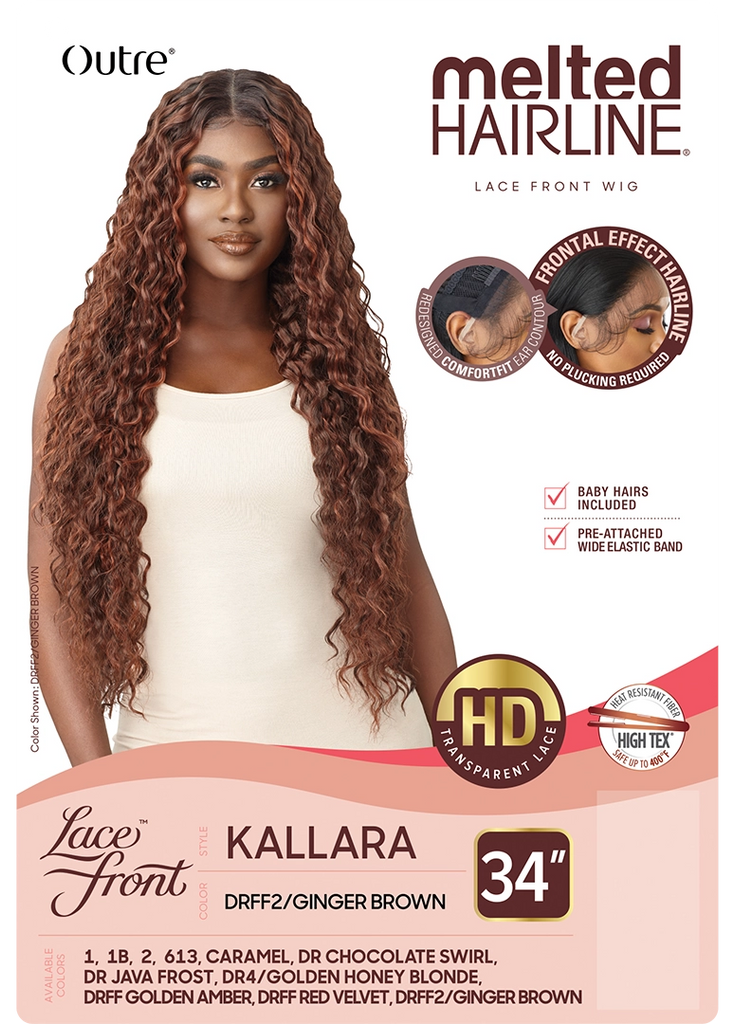 OUTRE - MELTED HAIRLINE LACE FRONT WIG - KALLARA 30"