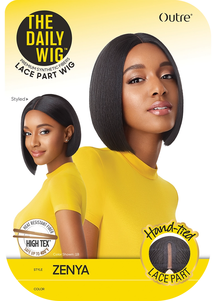OUTRE - THE DAILY WIG Hand-Tied Lace Part Wig - ZENYA