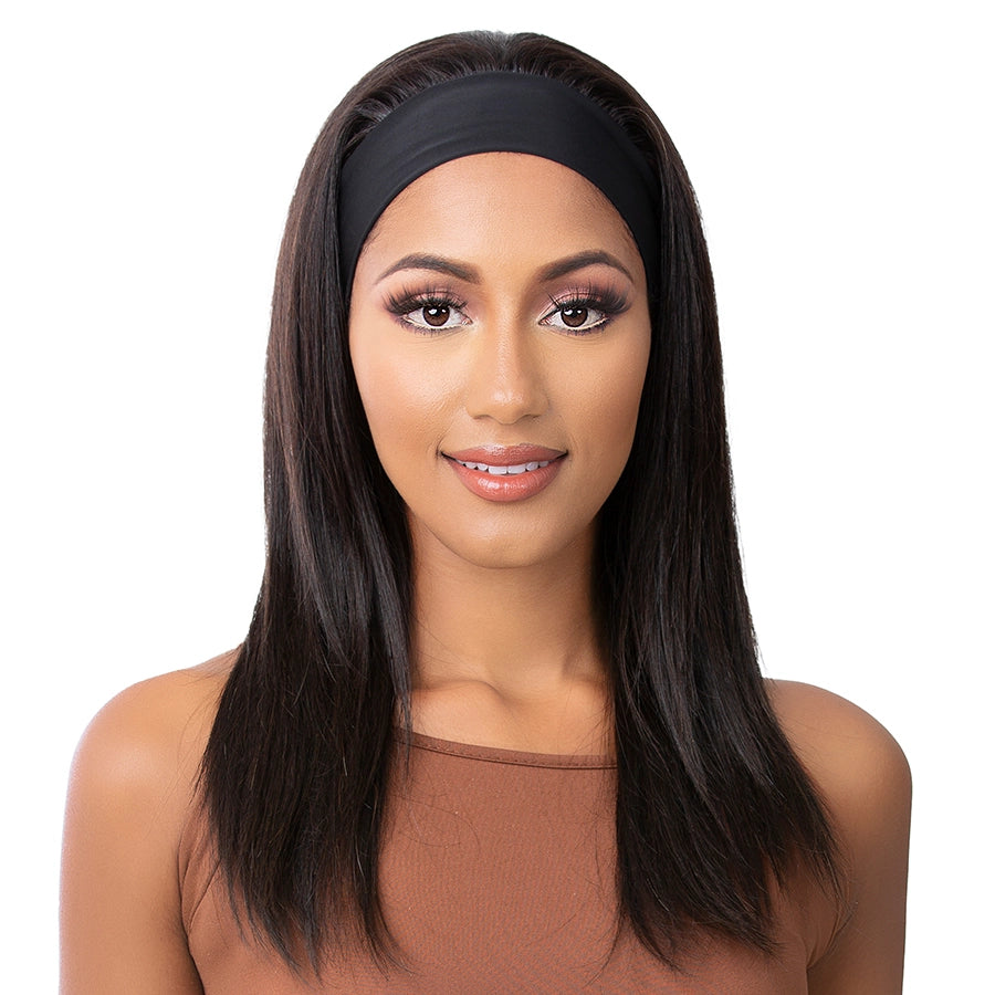 It's A Wig 100% Human Hair HH Headband Wig 6
