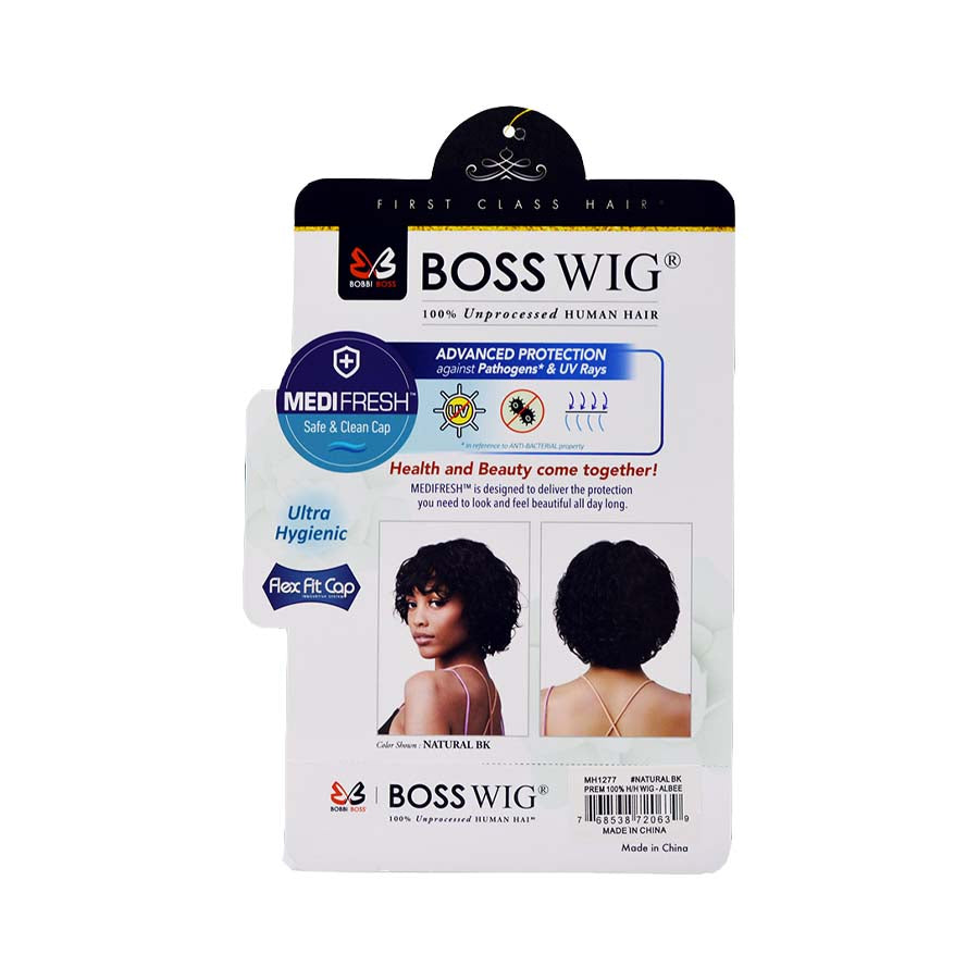 Bobbi Boss - BOSS Wig 100% Human Hair - MH1277 ALBEE