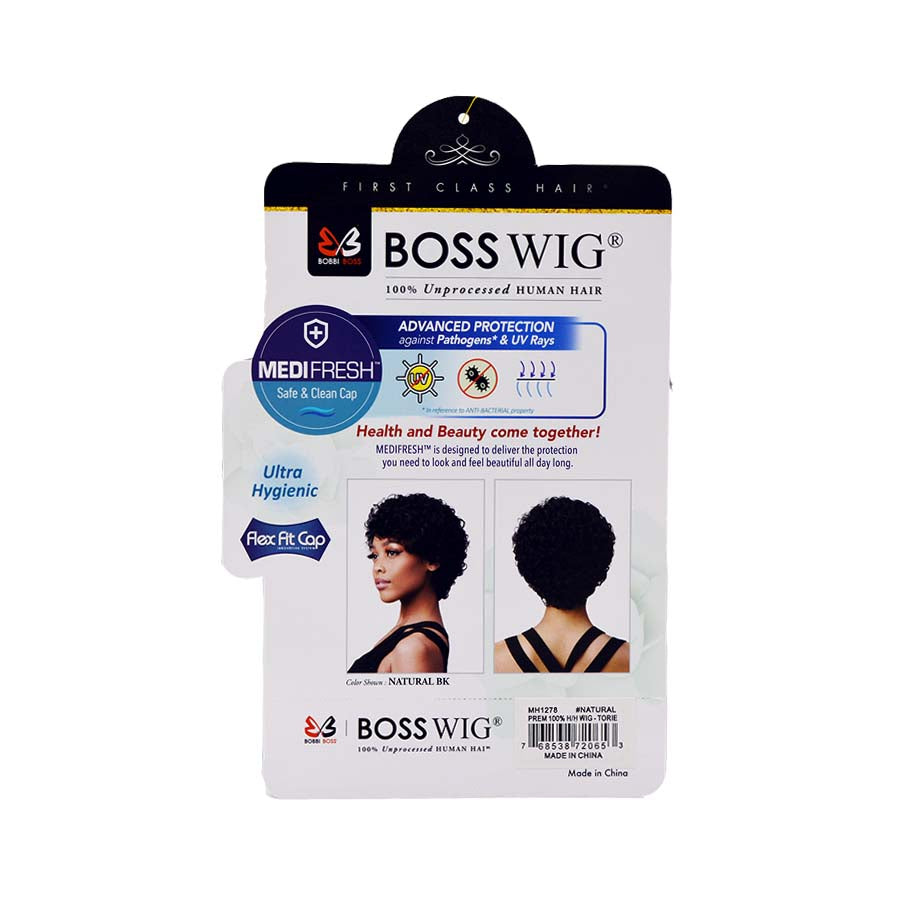Bobbi Boss - BOSS Wig 100% Human Hair - MH1278 TORIE