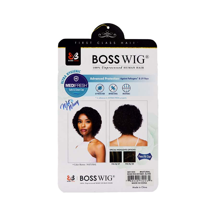 Bobbi Boss - BOSS Wig 100% Human Hair - MH1303 ELYNN