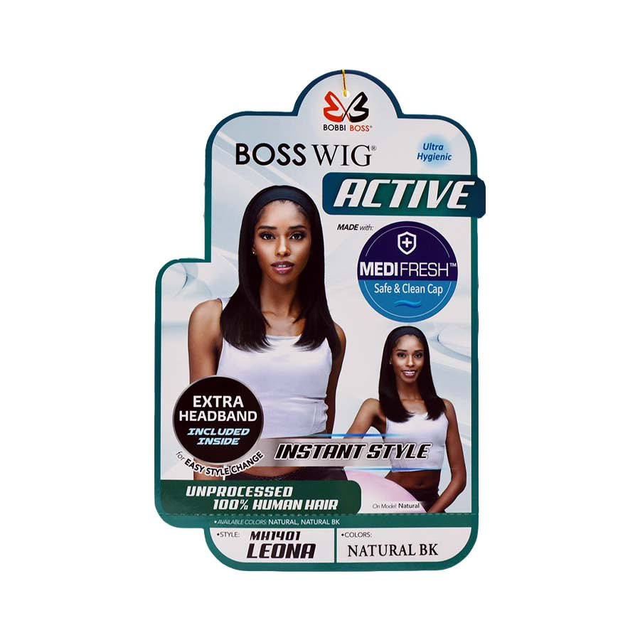 Bobbi Boss - BOSS Wig 100% Human Hair - MH1401 LEONA