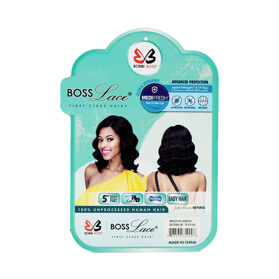 Bobbi Boss - BOSS Lace 100% Human Hair - MHLF570 JUDITH