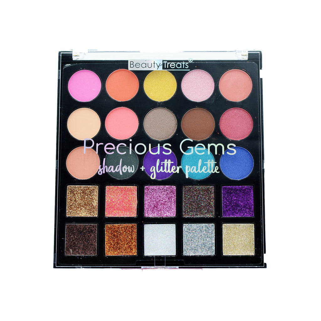 Beauty Treats - Precious Gems Shadow + Glitter Palette #729 (27 g)