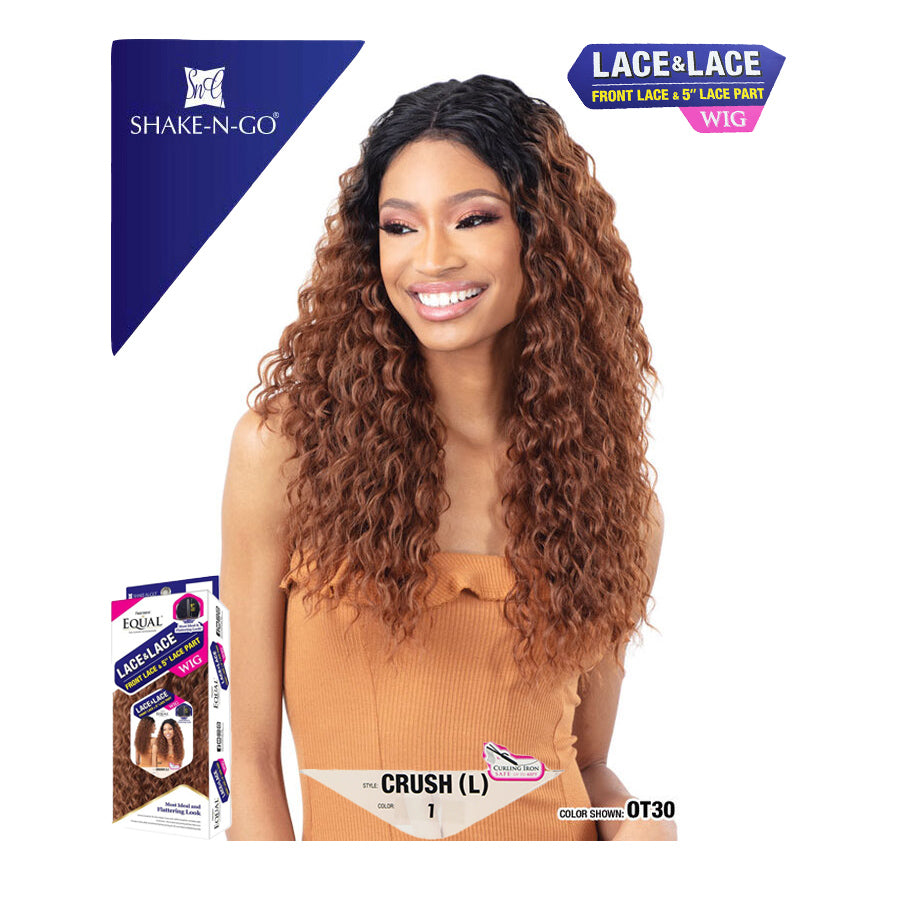 Shake-N-Go, EQUAL - Lace & Lace Wig  - CRUSH (L)