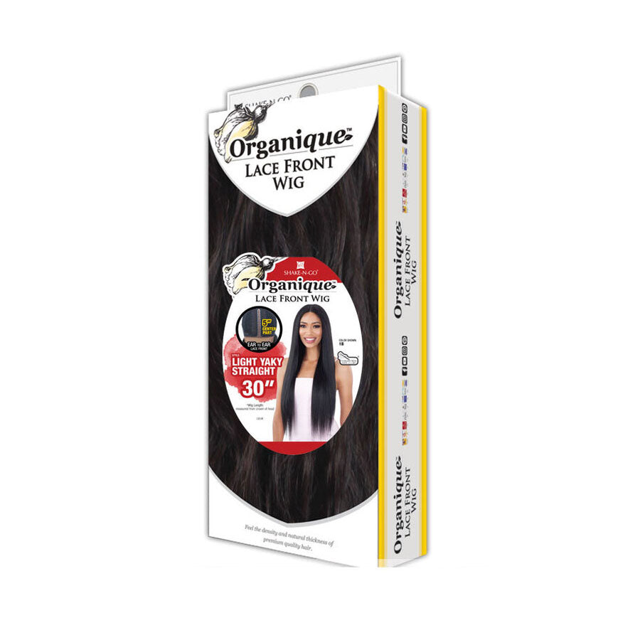Shake-N-Go, ORGANIQUE - Lace Front Wig - LIGHT YAKY STRAIGHT 30"