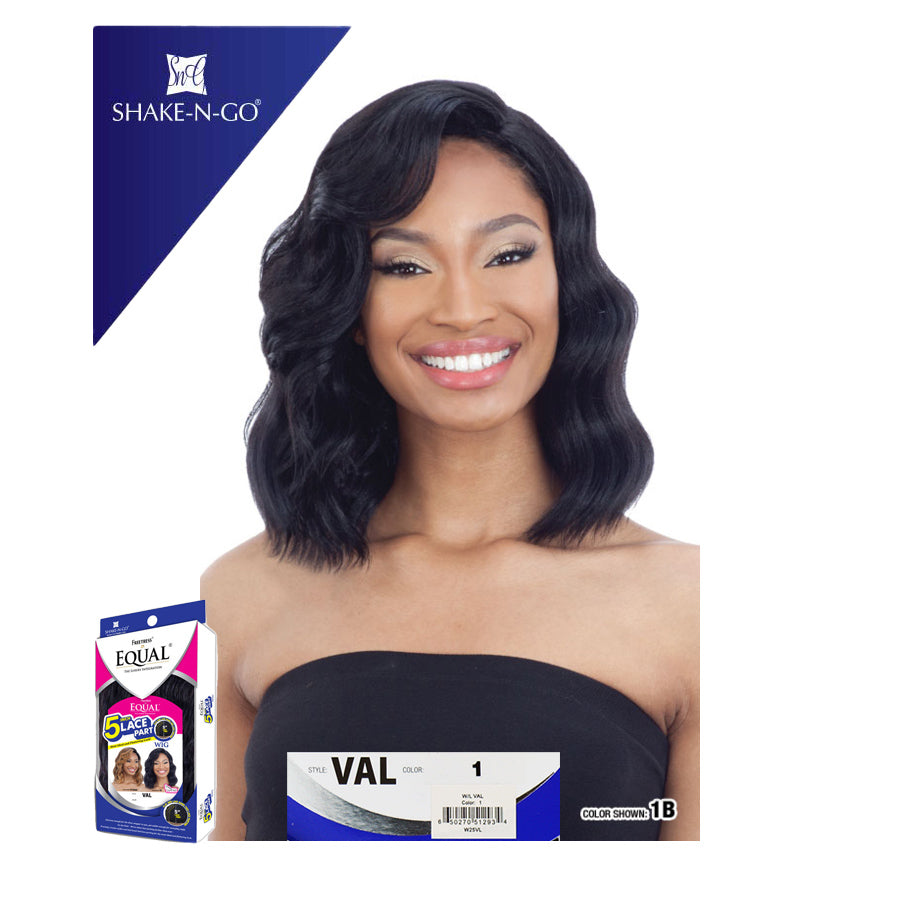 Shake-N-Go, EQUAL - 5 Inch Lace Part Wig - VAL