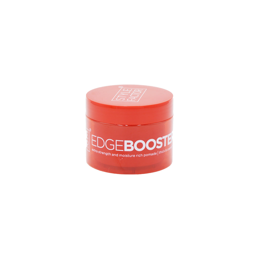 Style Factor Edge Booster - Extra Strength and Moisture Rich Pomade - Thick & Coarse Hair (3.38 oz)