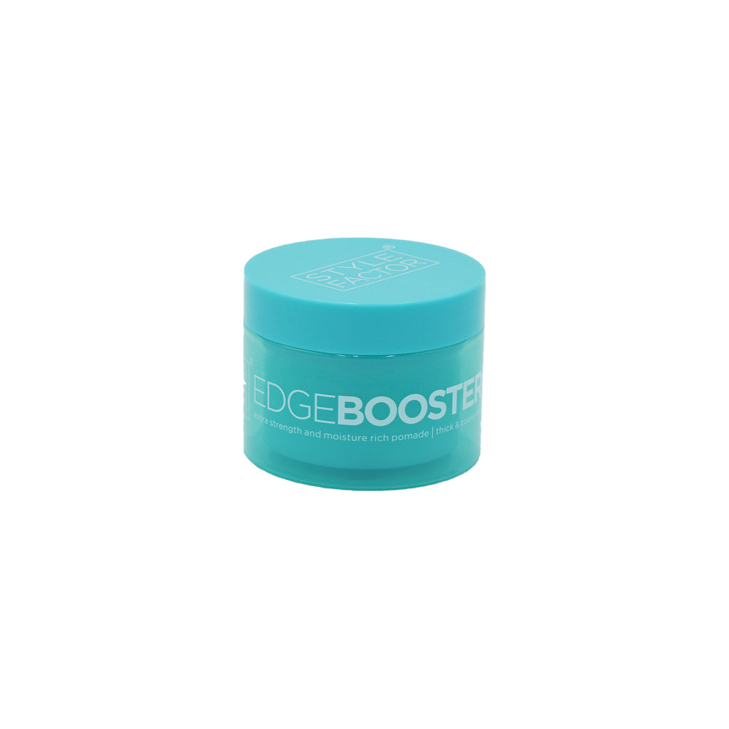 Style Factor Edge Booster - Extra Strength and Moisture Rich Pomade - Thick & Coarse Hair (3.38 oz)
