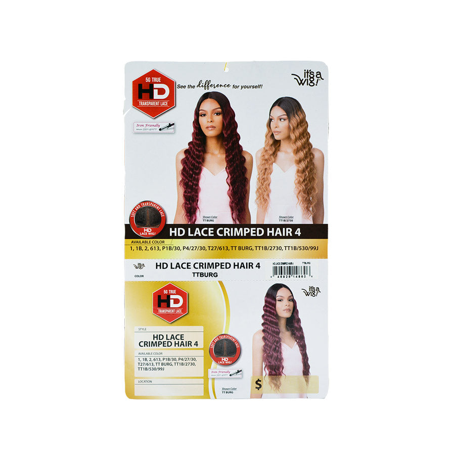 It's a Wig - HD LACE CRIMPED HAIR 4