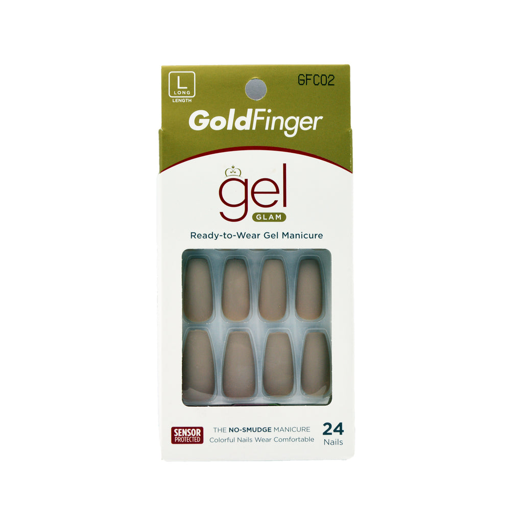 KISS - GoldFinger Gel Glam 24 Nails