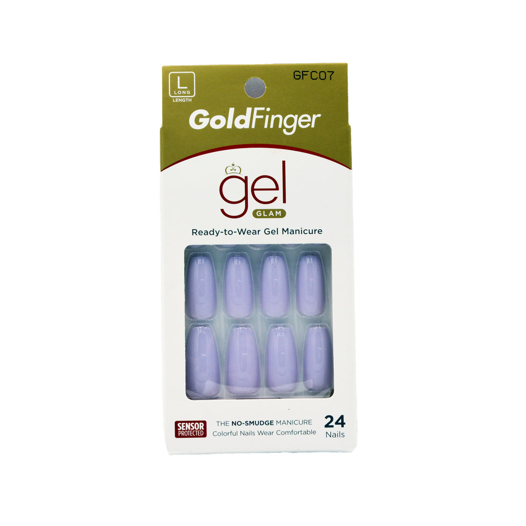KISS - GoldFinger Gel Glam 24 Nails