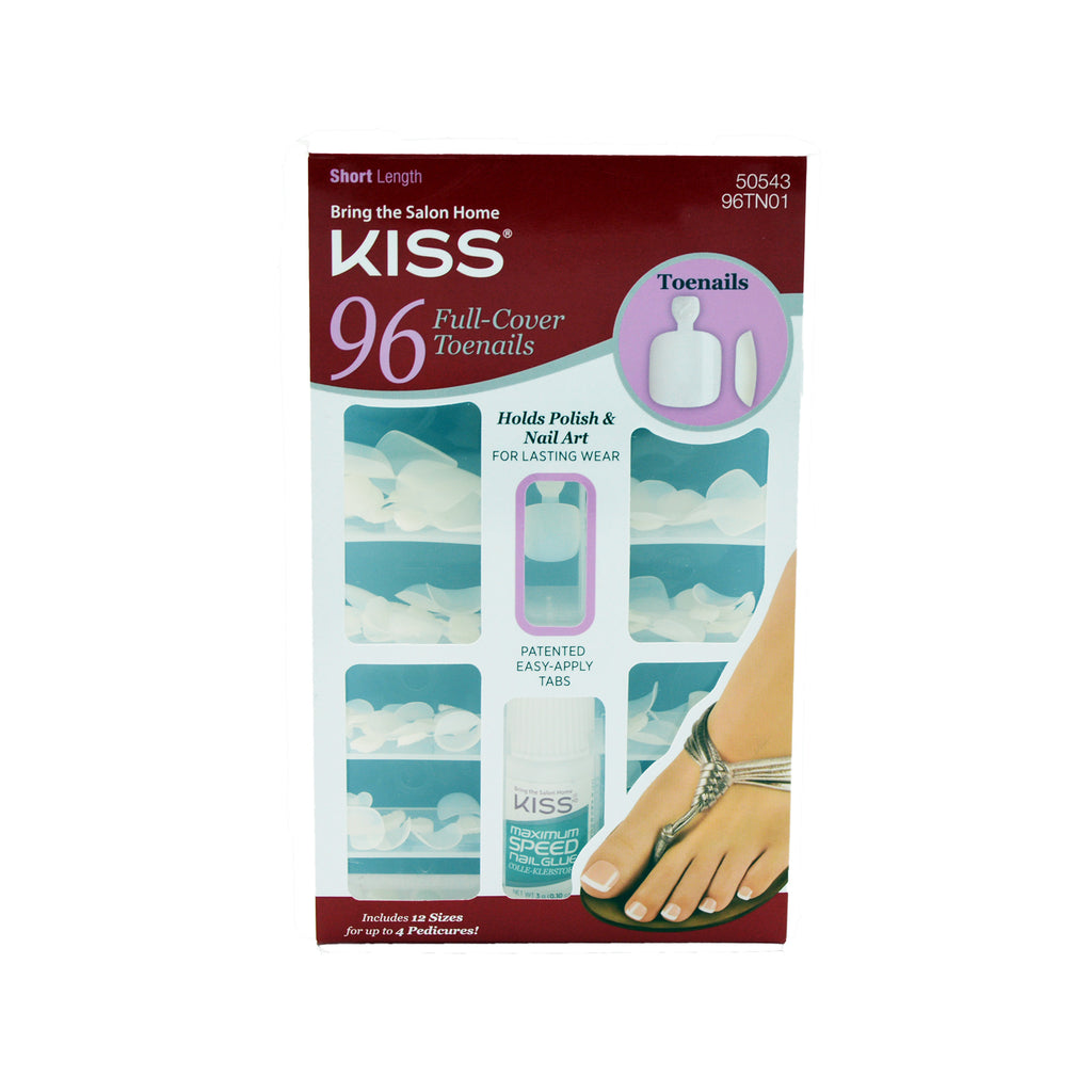 KISS - 96 Full-Cover Toenails (96TN01)