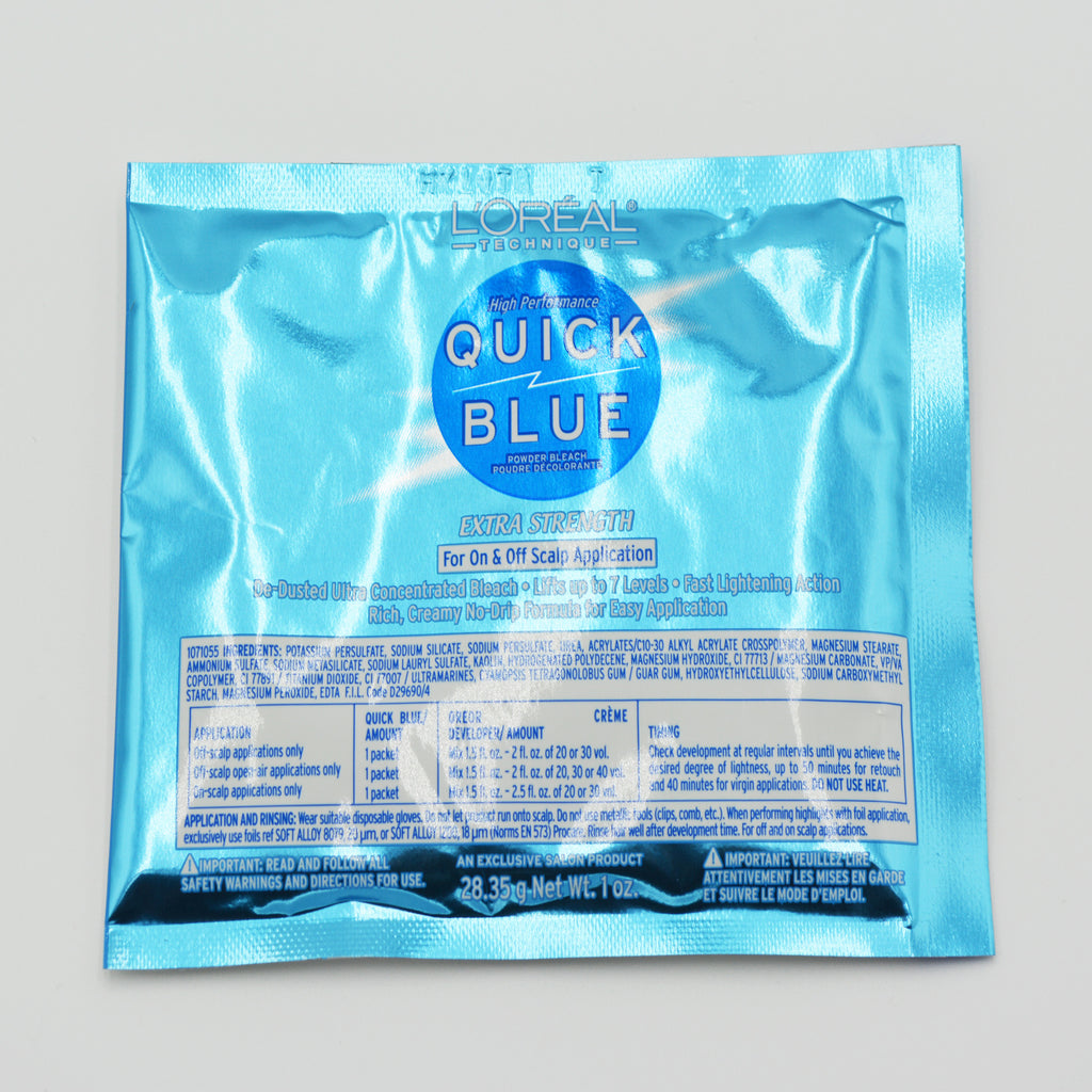 L'OREAL - Quick Blue Powder Bleach (1 oz)