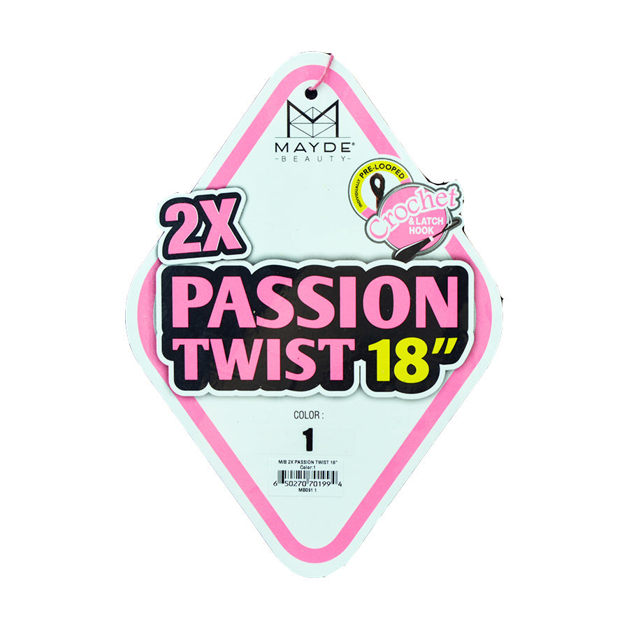 Mayde - 2X Passion Twist 18"