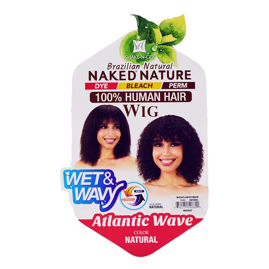 Shake-N-Go, NAKED - 100% Human Hair - ATLANTIC WAVE