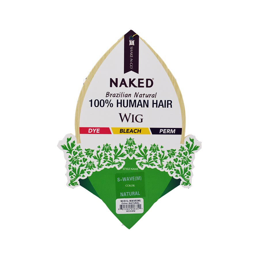 Shake-N-Go, NAKED - 100% Human Hair - S-WAVE (M)