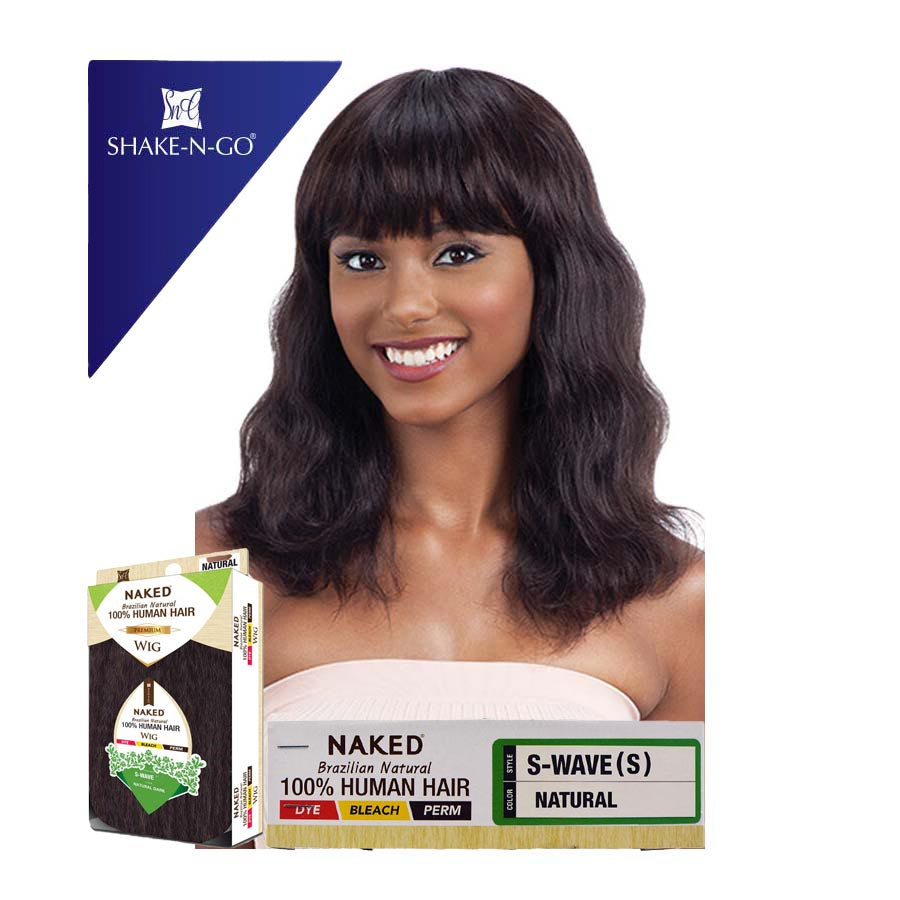 Shake-N-Go, NAKED - 100% Human Hair - S-WAVE (S)