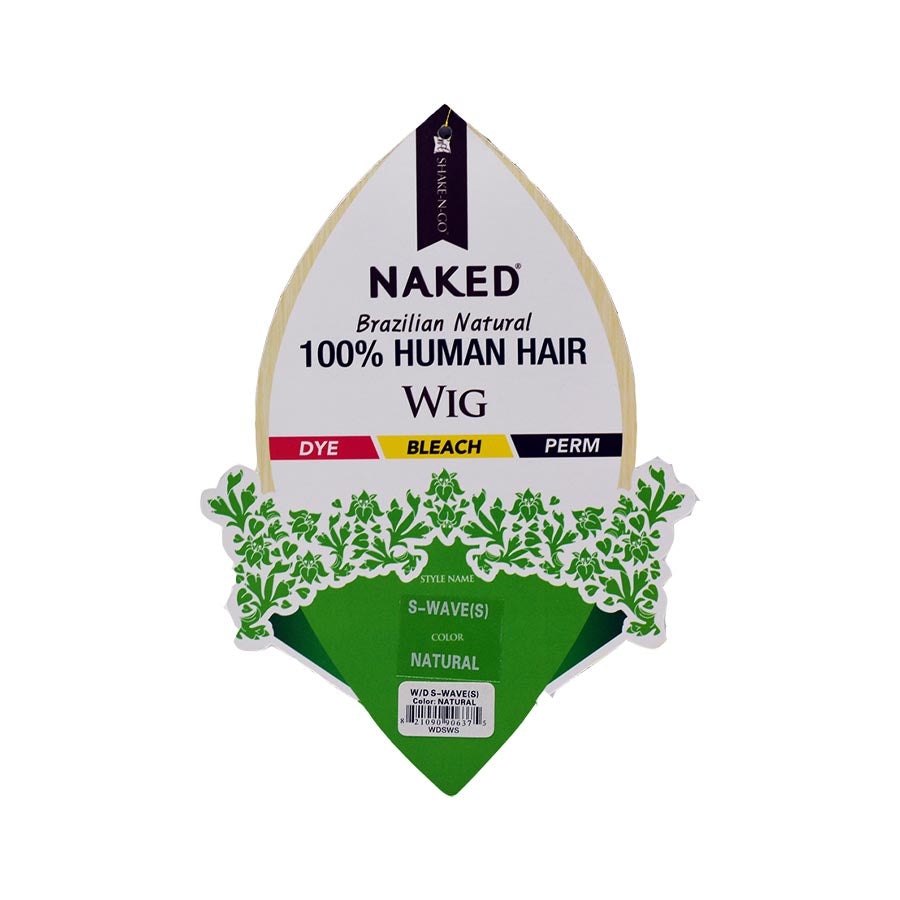 Shake-N-Go, NAKED - 100% Human Hair - S-WAVE (S)