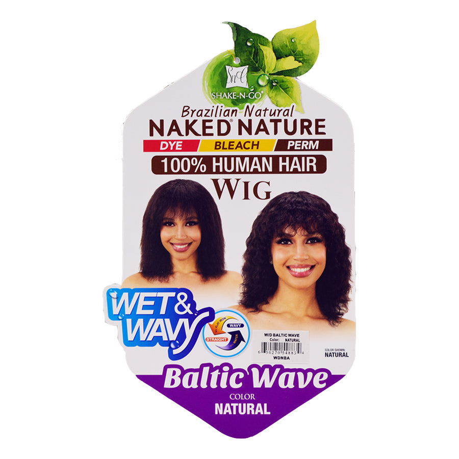 Shake-N-Go, NAKED - 100% Human Hair - BALTIC WAVE
