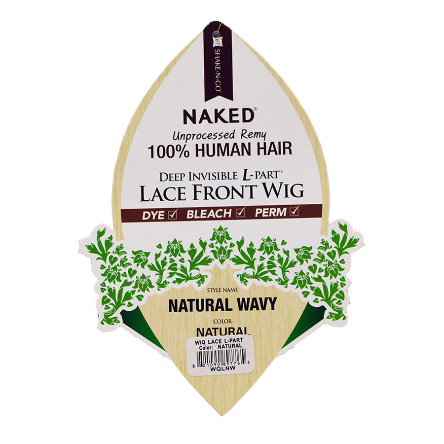 Shake-N-Go, NAKED - 100% Human Hair - NATURAL WAVY