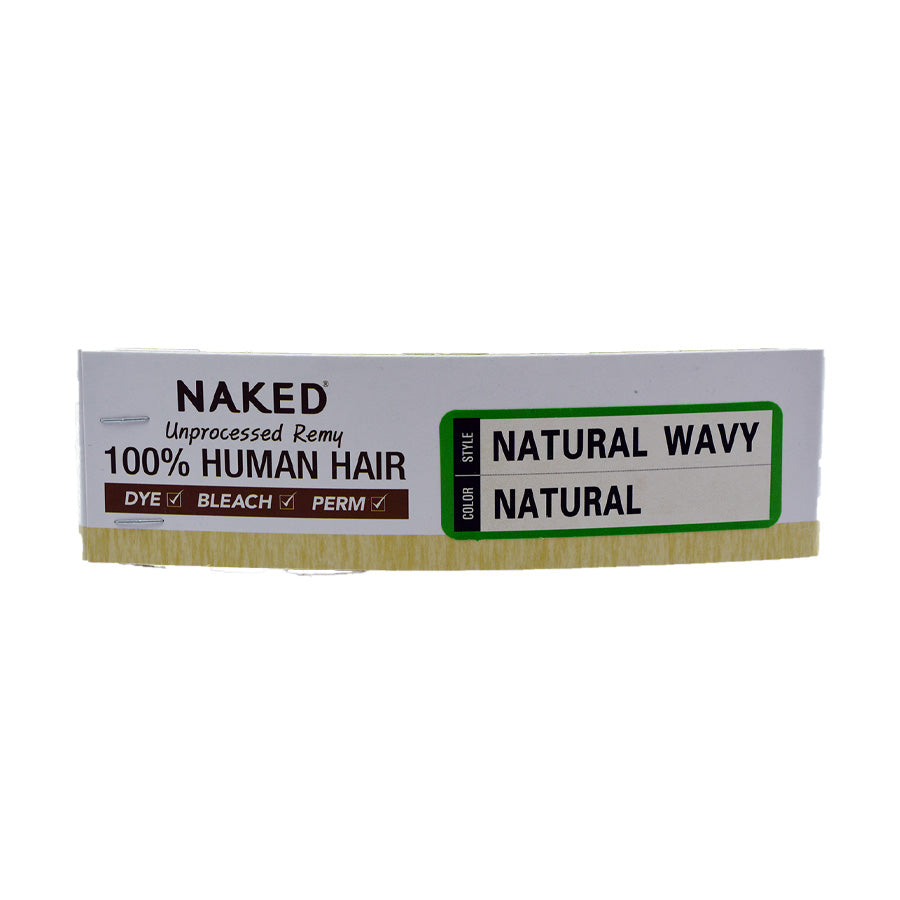 Shake-N-Go, NAKED - 100% Human Hair - NATURAL WAVY