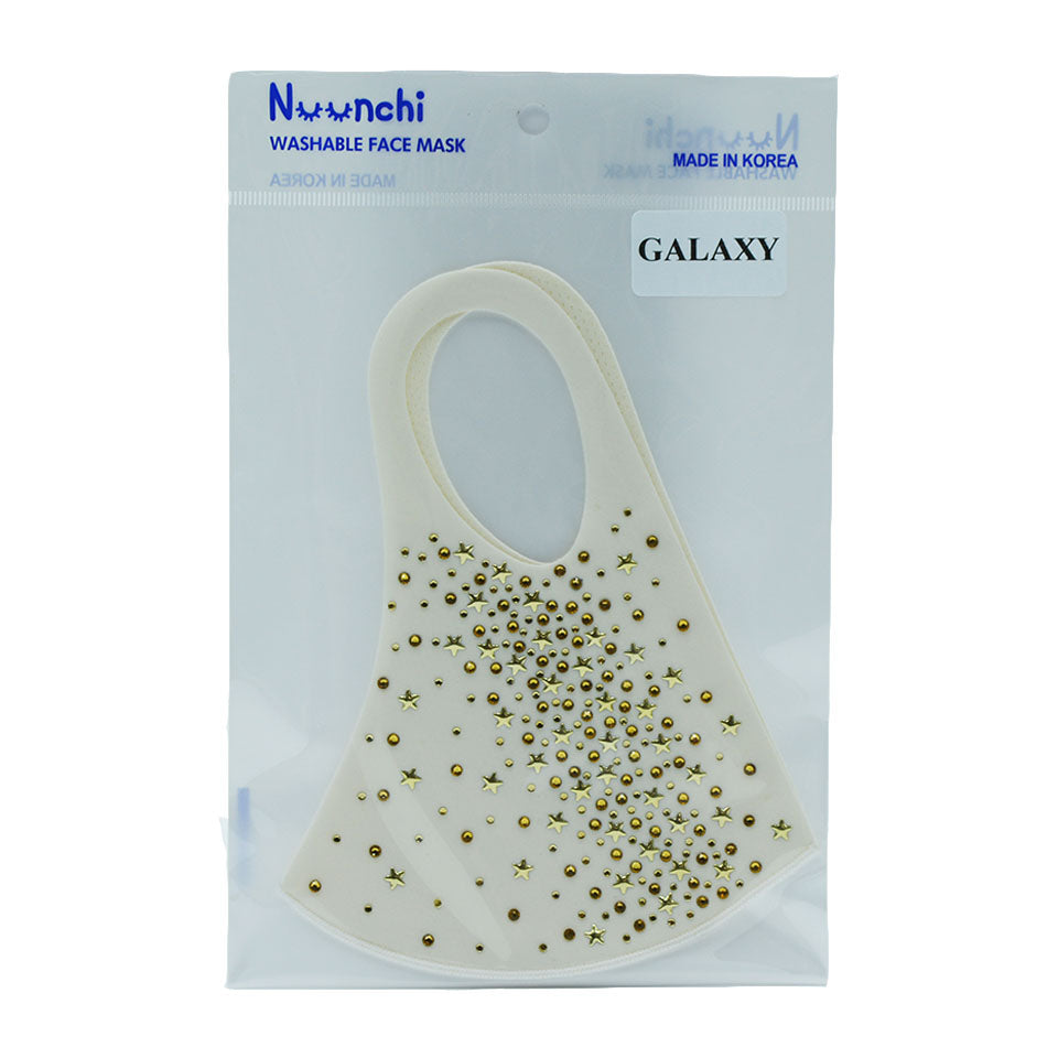 Noonchi - Washable Face Mask - Galaxy (White)