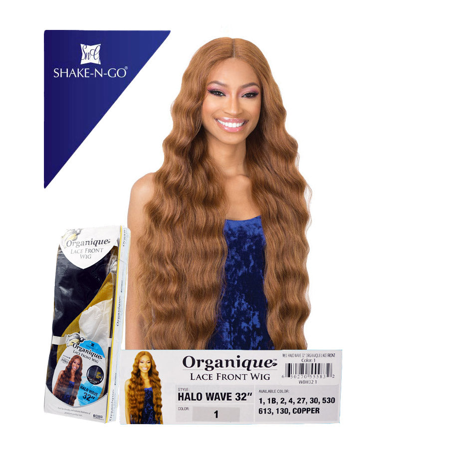Shake-N-Go, ORGANIQUE - Lace Front Wig - HALO WAVE 32"
