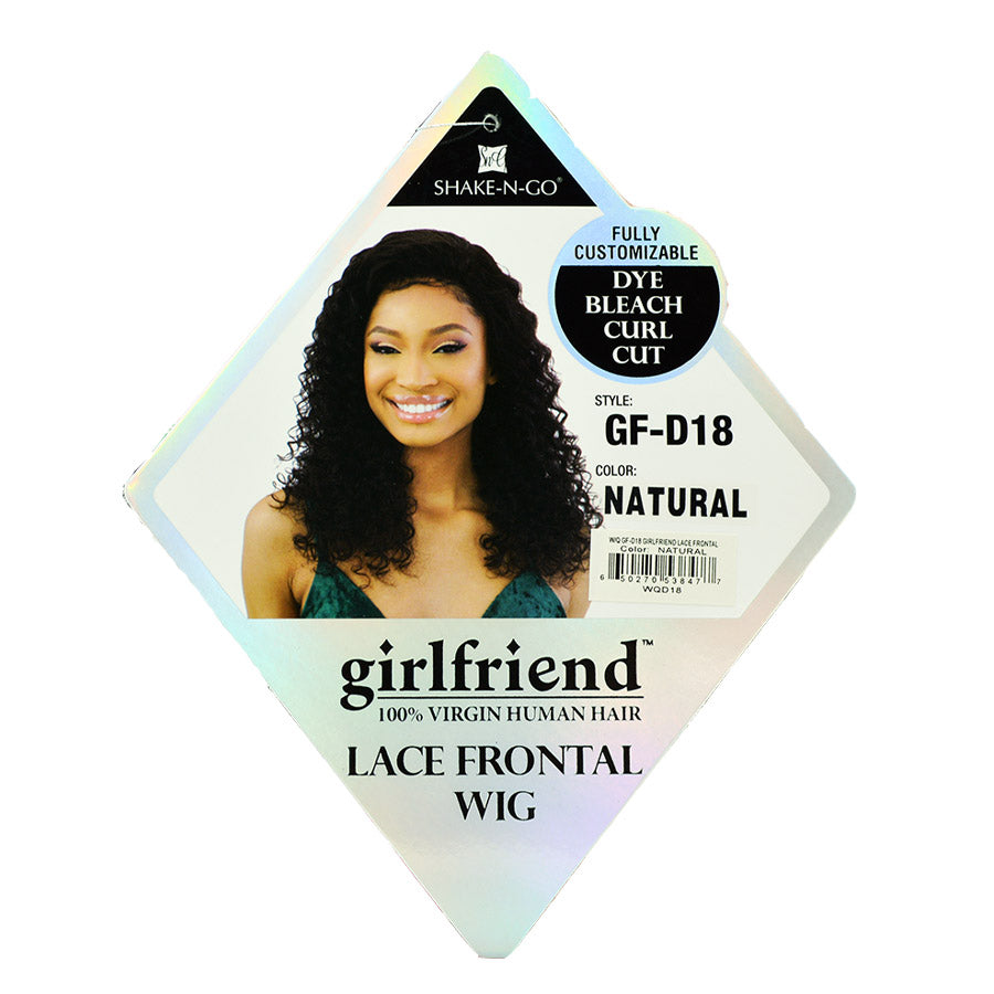 Shake-N-Go, girlfriend - Lace Frontal Wig - GF-D18