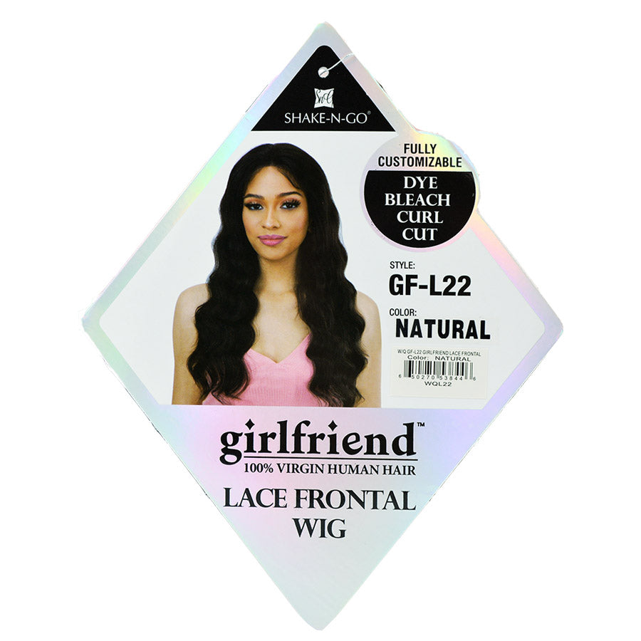 Shake-N-Go, girlfriend - Lace Frontal Wig - GF-L22